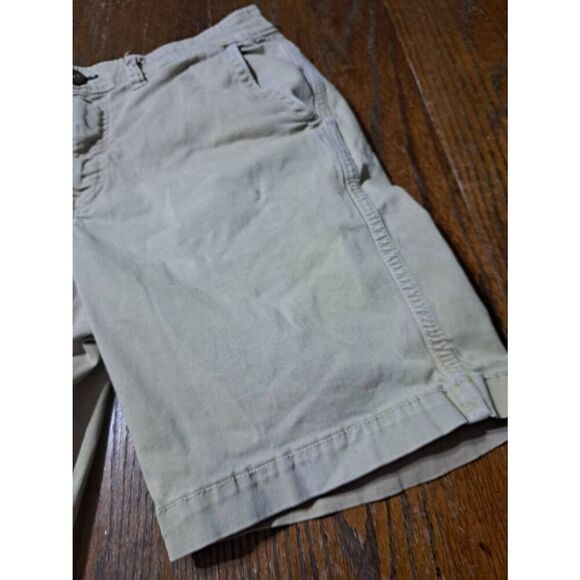 31" Waist American Eagle Classic Fit Active Flex Khaki Tan Shorts - Picture 5 of 6